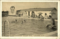 Canzoneri Summer Hotel Marlboro, NY Postcard 