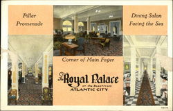 Royal Palace on the Beachfront Postcard