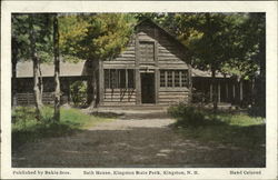 Kingston State Park - Bath House New Hampshire Postcard Postcard