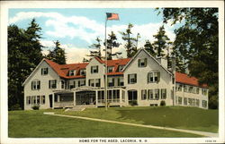 Home for the Aged Laconia, NH Postcard Postcard