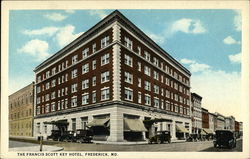 The Francis Scott Key Hotel Frederick, MD Postcard Postcard
