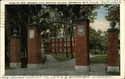 Class of 1878 Memorial Gate, Bowdoin College Class of 1878 Memorial Gate, Bowdoin College