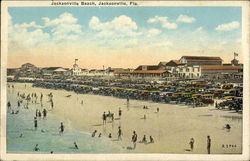 Jacksonville Beach Florida Postcard Postcard
