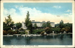 Water View of Edgemere at Lake Pocotopaug Postcard