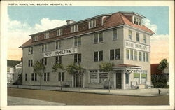 Hotel Hamilton Seaside Heights, NJ Postcard Postcard