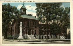 Androscoggin County Building Auburn, ME Postcard Postcard