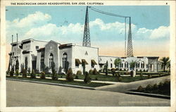 The Rosicrucian Order Headquarters Postcard