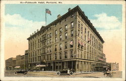 Falmouth Hotel Postcard