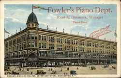 Fowler, Dick and Walker Department Store Binghamton, NY Postcard Postcard