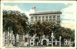 Security Mutual Life Building Postcard