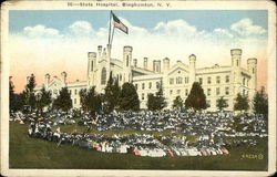 State Hospital and Grounds Postcard