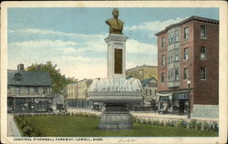 Cardinal O'Connell Parkway Lowell, MA Postcard Postcard