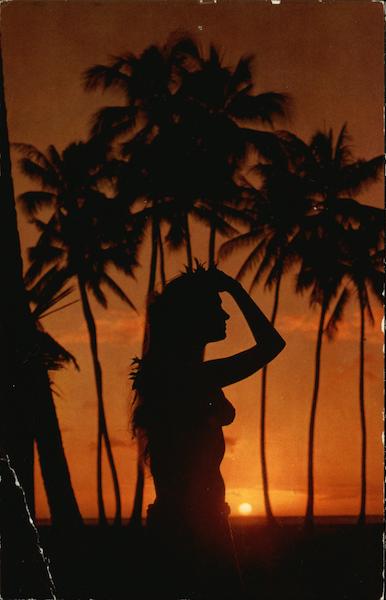 Sunset in the Hawaiian Islands