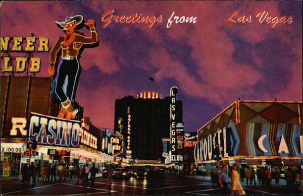 Greetings from Las Vegas, Fremont Street Nevada