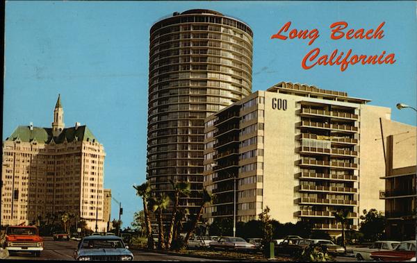 Ocean Boulevard Looking East Long Beach California