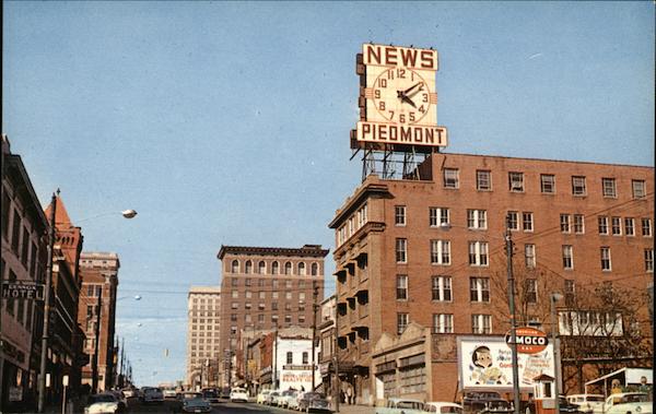 Business Section of Greenville, S.C South Carolina