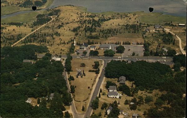 Aerial View of Eastham Center, Cape Cod Massachusetts