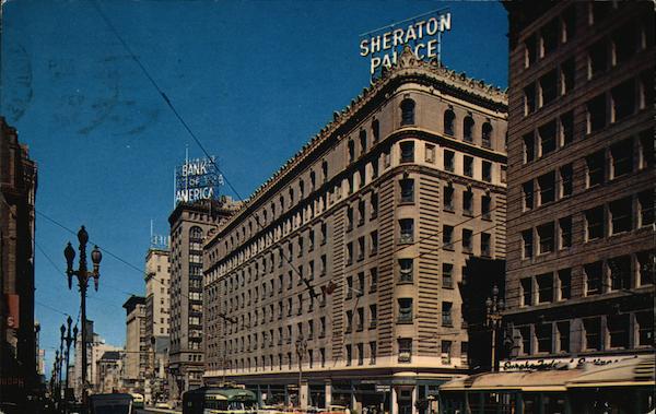 The Sheraton-Palace Hotel San Francisco California