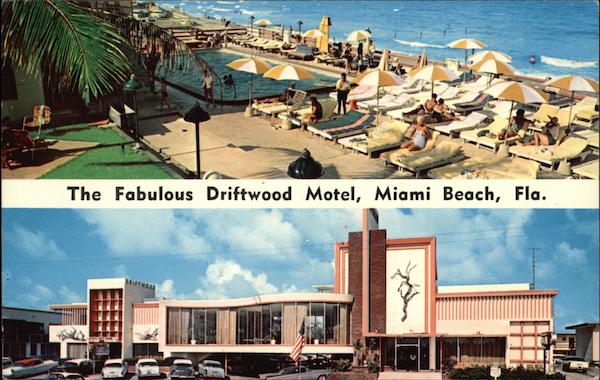 The Driftwood Motel Miami Beach Florida B. Amadeus Rubel