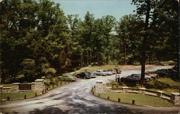 Entrance to Carter Caves State Park Olive Hill Kentucky