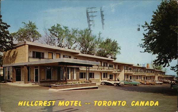 Hillcrest Motel Toronto Canada Ontario