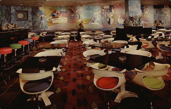 Sheraton-Cadillac Hotel - Cafe Caprice Detroit Michigan