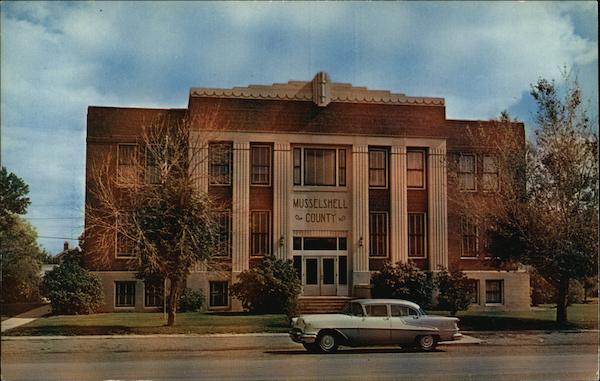 Mussellshell County Court House Roundup Montana