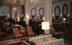 Main Lobby, Hotel Dennis Postcard