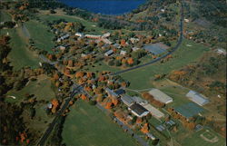Aerial View of The Hotchkiss School Lakeville, CT Postcard 