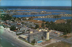 Air View of Beautiful Redington Beach Postcard