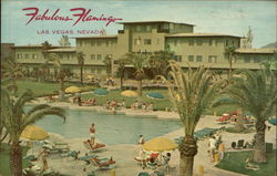 Fabulous Flamingo Hotel Las Vegas, NV Postcard Postcard