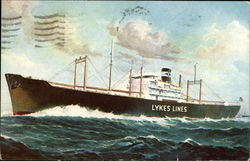Lykes Bros. Steamship Co., Inc Postcard