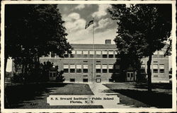 S. S. Seward Institute - Public School Florida, NY Postcard Postcard