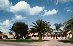 Big Oak Motel and Restaurant Lake Wales, FL Postcard Postcard