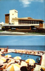 The Mercury Luxury Resort Motel Postcard