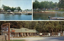 Denny's Cottages & Motel Clayton, NY Postcard Postcard