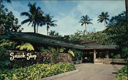 Snack Shop Postcard