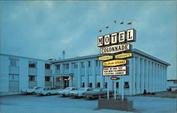Motel Colonnade Postcard