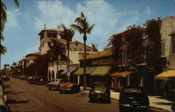 Worth Avenue - Famous the World Over Palm Beach, FL Postcard Postcard