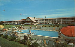 Seaport Motor Inn Mystic, CT Postcard Postcard
