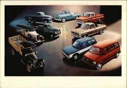 Nothing Works Like a Chevy Truck Postcard