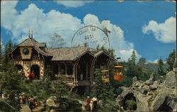 Skyride, Disneyland Postcard