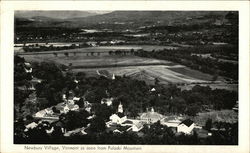 Newbury Village, Vermont, As Seen From Pulaski Mountain Postcard Postcard