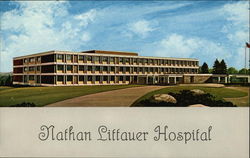 Nathan Littauer Hospital Gloversville, NY Postcard Postcard