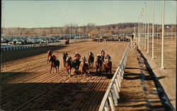 Lincoln Downs Rhode Island Postcard Postcard