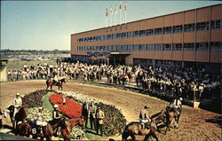 Finger Lakes Race Track Canandaigua, NY Postcard Postcard