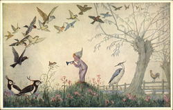 Dawn Chorus by Molly Brett Postcard