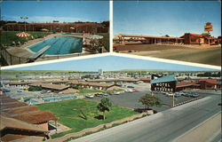 Motel Stevens, Restaurant and Lounge Carlsbad, NM Postcard Postcard