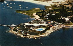 Gray Gables Ocean House Bourne, MA Postcard Postcard
