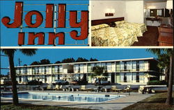 The Jolly Inn Motel Valdosta, GA Postcard Postcard
